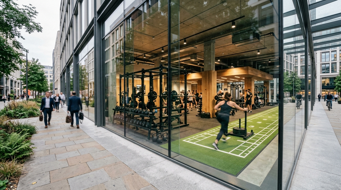 Ox Fitness at Dubai Fintech District - Gyms near Ubora Towers