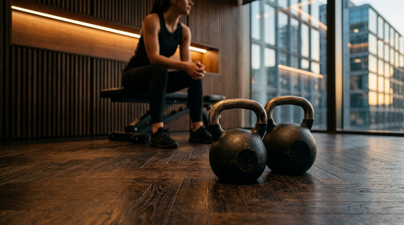 Modern fitness center interior featuring state-of-the-art workout equipment at one of the top gyms near Al Manara Tower in Dubai.