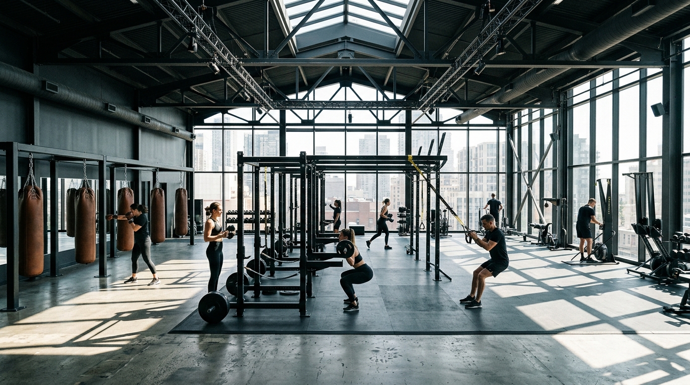The Warehouse Gym Business Bay - Gyms near Meera Tower
