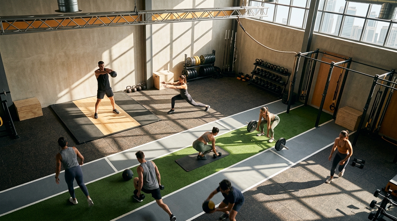 Fitness 360 Al Jaddaf - Gyms near Riah Towers