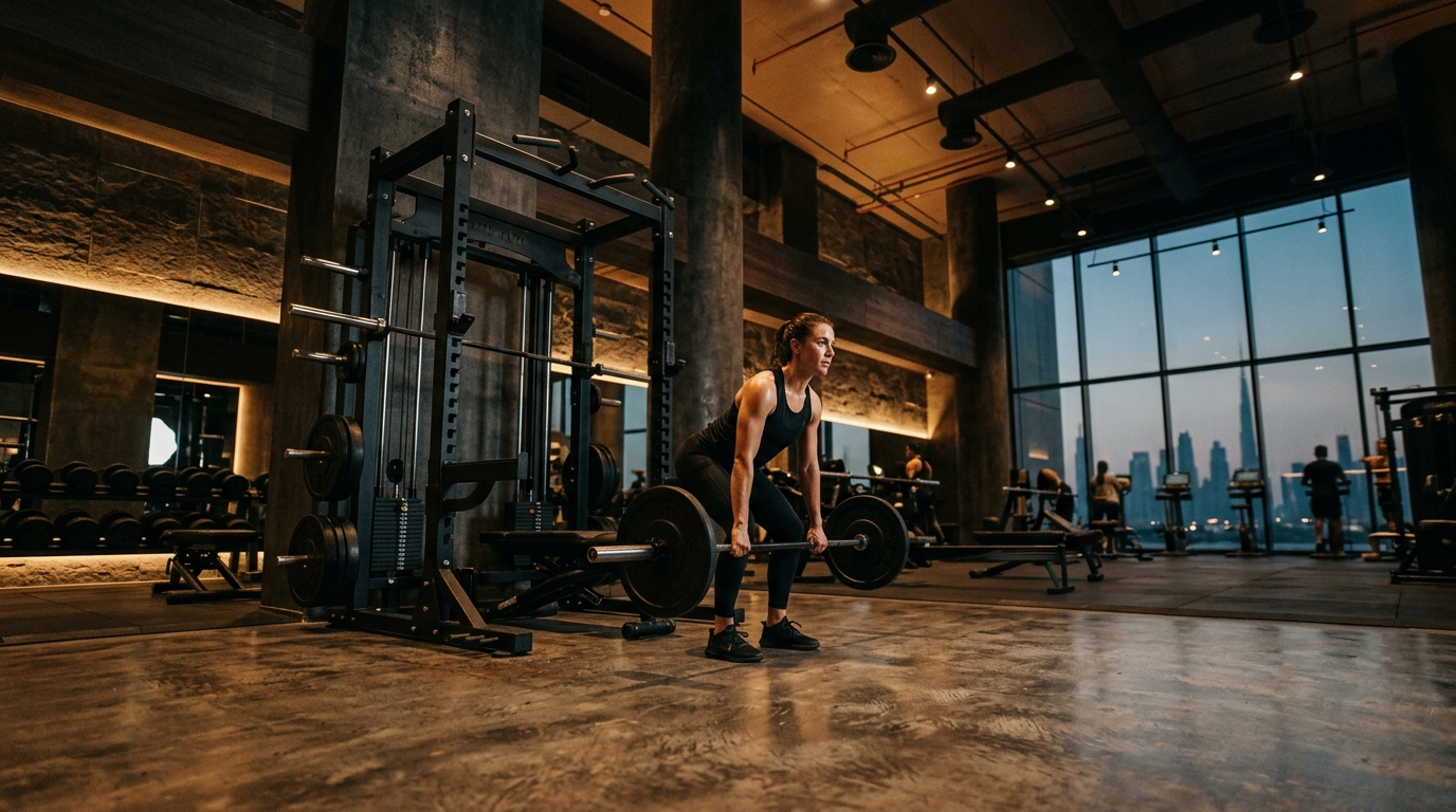 Modern fitness studio facility representing gyms near Merano Tower in Business Bay Dubai