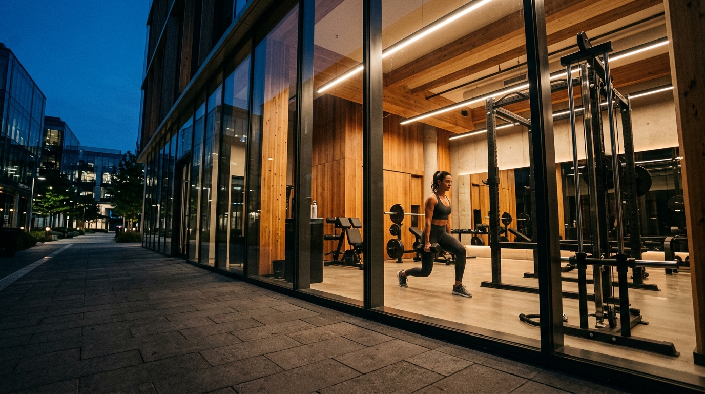 Ox Fitness at Dubai Fintech District - Gyms near Merano Tower