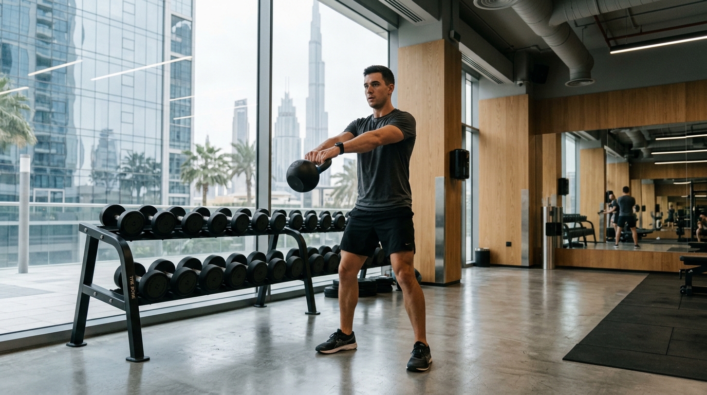 Modern fitness center facility located near Lake City Tower in JLT Dubai