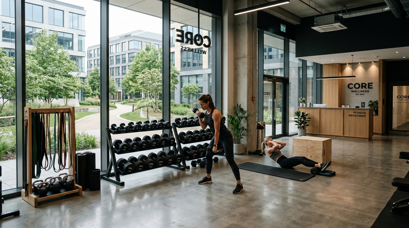 Ox Fitness at Dubai Fintech District - Gyms near Ghoroob