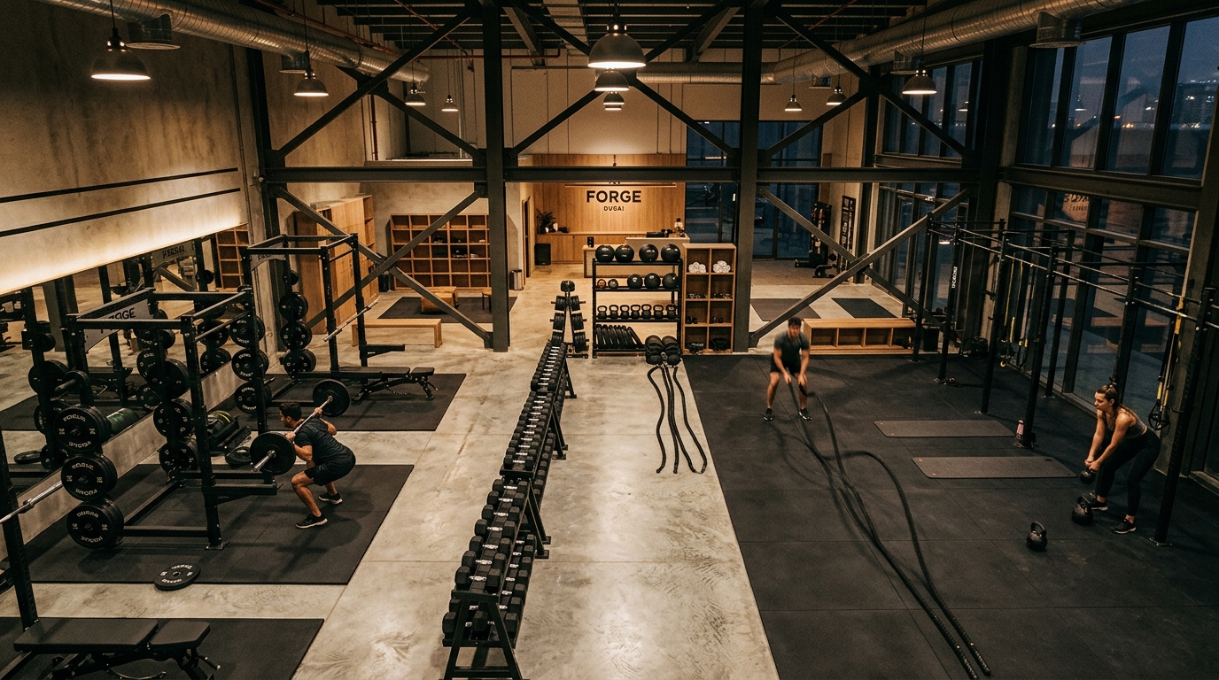 The Warehouse Gym Business Bay - Gyms near Clover Bay Tower