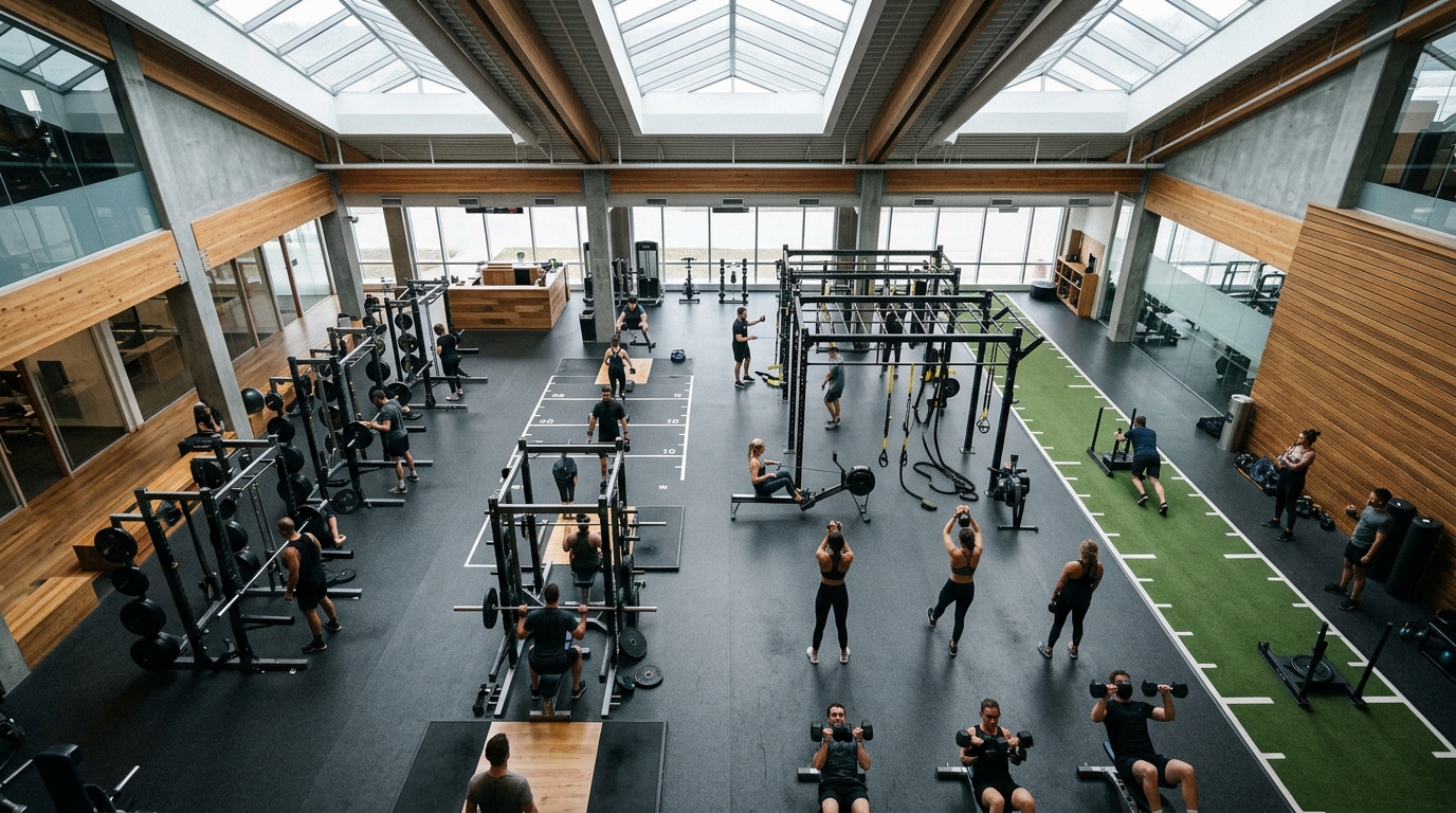 Ox Fitness at Dubai Fintech District - Gyms near Clover Bay Tower