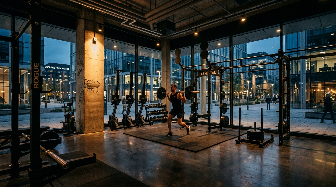 Ox Fitness at Dubai Fintech District - Gyms near Churchill Towers