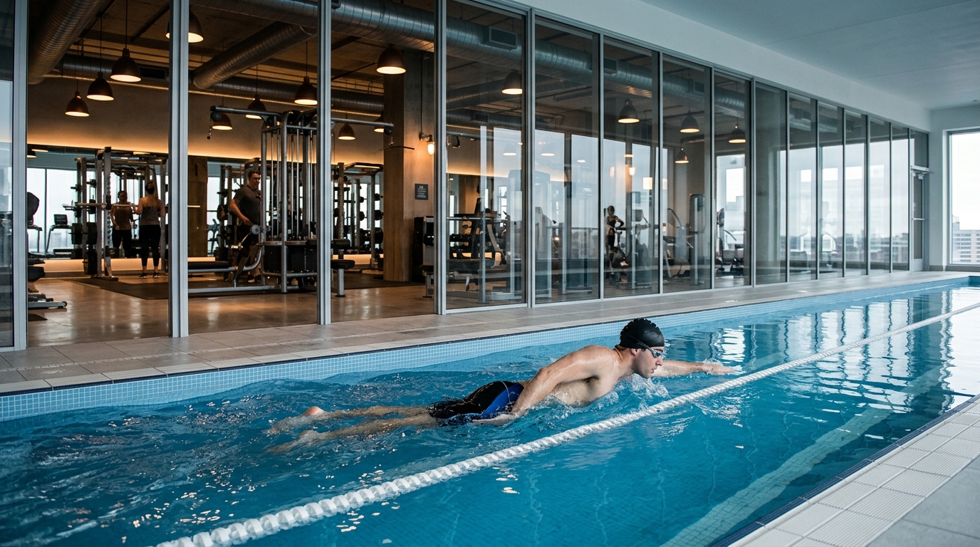 MAK Fitness Gym | Gym+Swimming Pool | Al Nahda -Dubai - Gyms near Al Nahda Tower