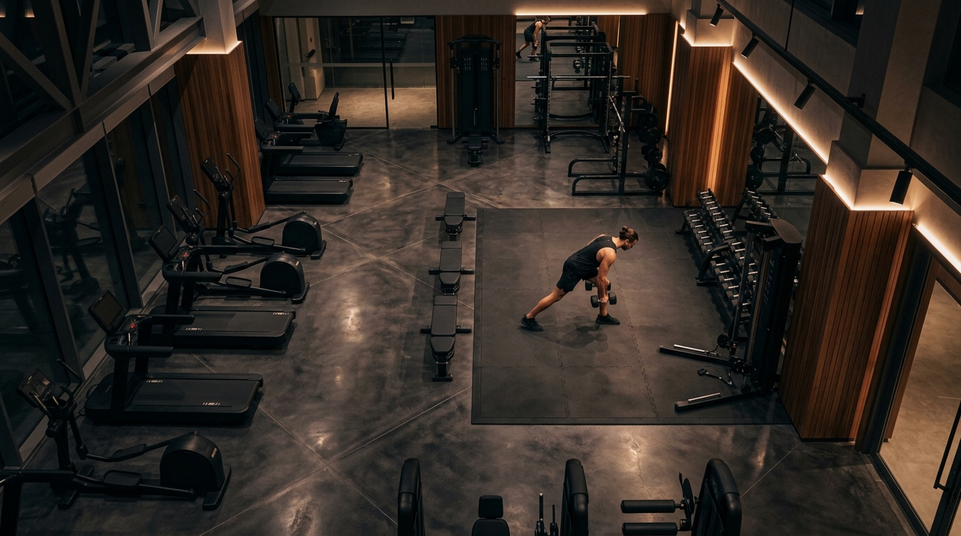 Ox Fitness at Dubai Fintech District - Gyms near Sahara Tower