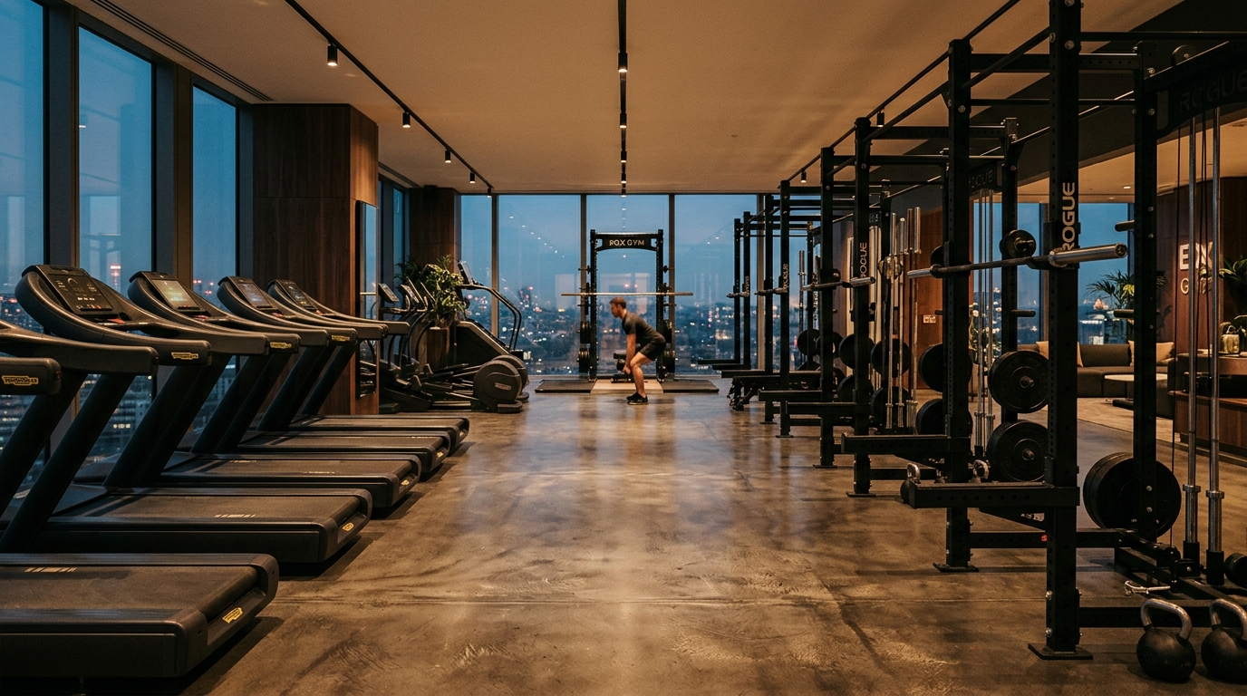 The Marina Gym, 24 hours Gym in Dubai Marina - Gyms near Marina Arcade Tower