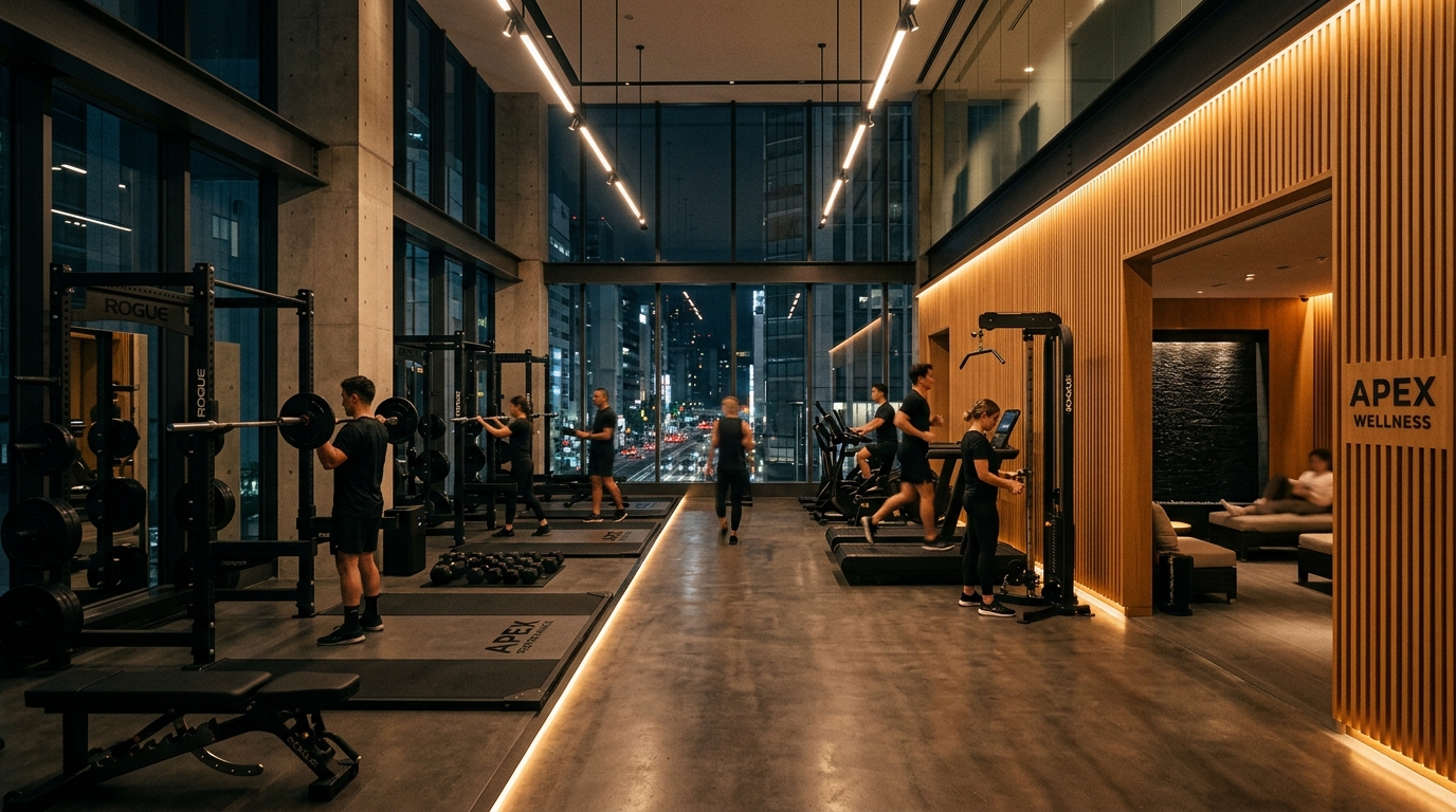 Ox Fitness at Dubai Fintech District - Gyms near DAMAC Heights