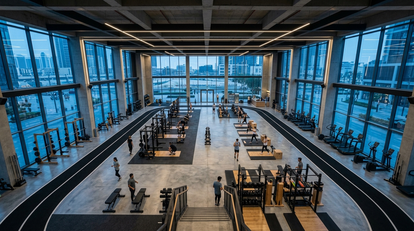 Club 15 at Dubai Creative Park - Gyms near Elite Residence