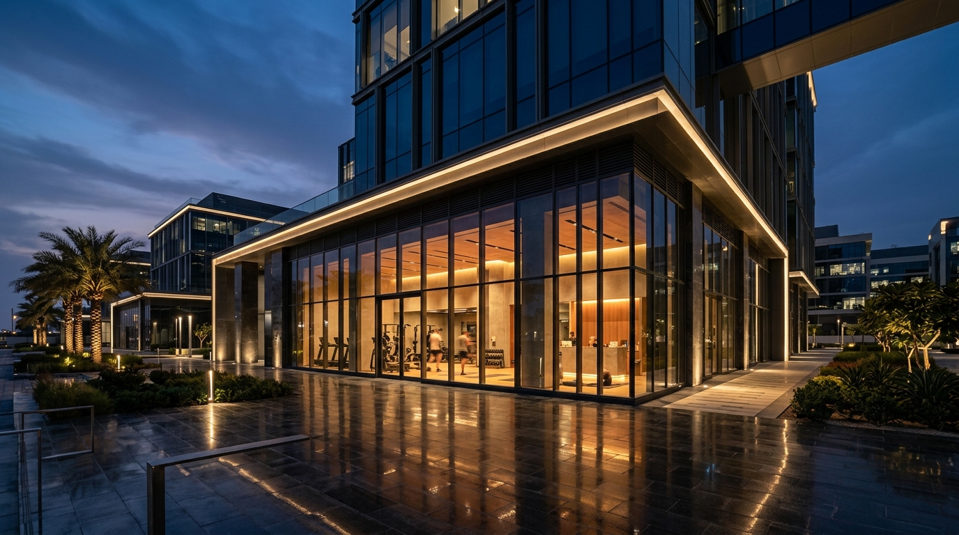 Ox Fitness at Dubai Fintech District - Gyms near Royal Atlantis Residences