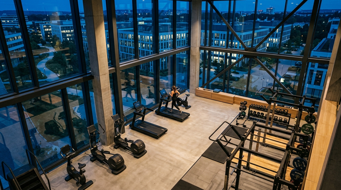 Ox Fitness at Dubai Fintech District - Gyms near Golden Sands