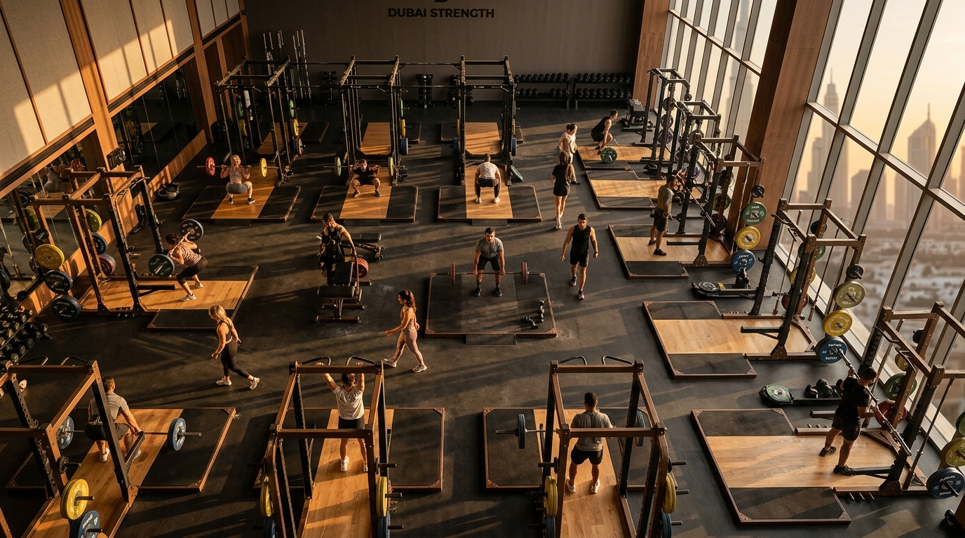 Ox Fitness at Dubai Fintech District - Gyms near Cayan Tower