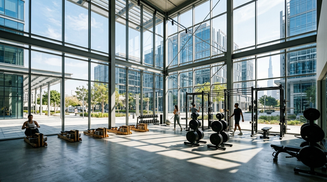 Ox Fitness at Dubai Fintech District - Gyms near Dream Tower