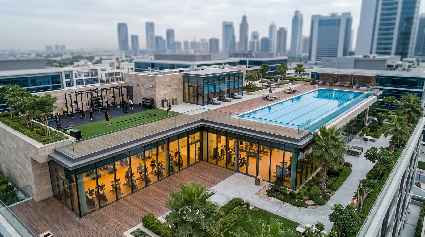 Fitness facilities near BLVD Heights in Downtown Dubai