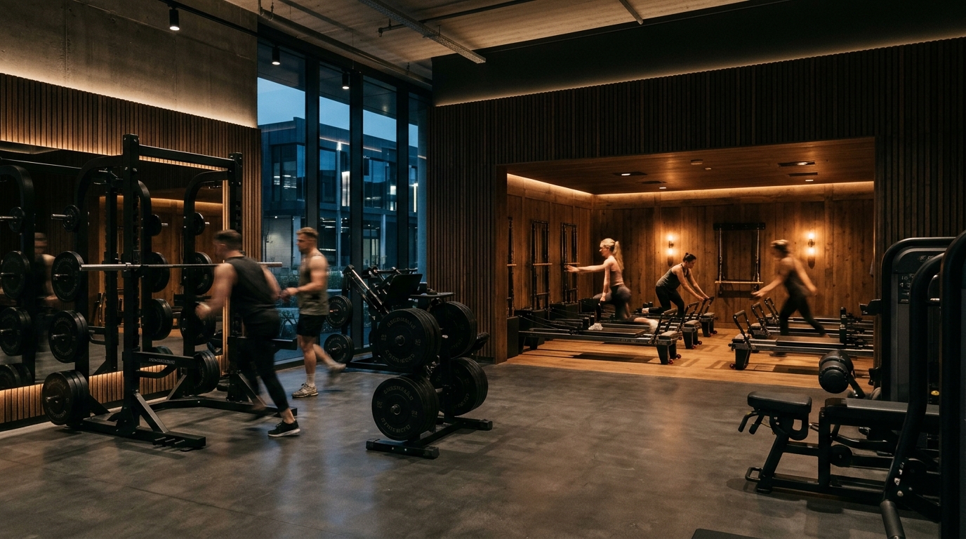 Ox Fitness at Dubai Fintech District - Gyms near Global Lake View