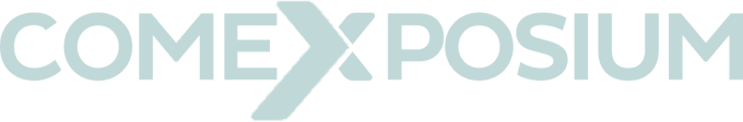 Logo COMEXPOSIUM en lettres majuscules stylisées avec un X central distinctif.
