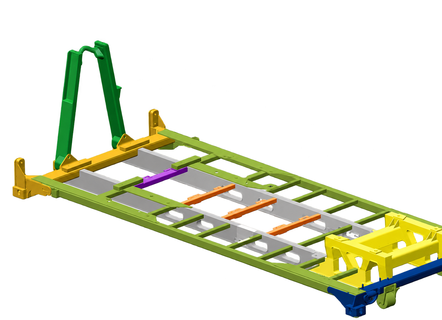 U.S. Army flatrack assembly