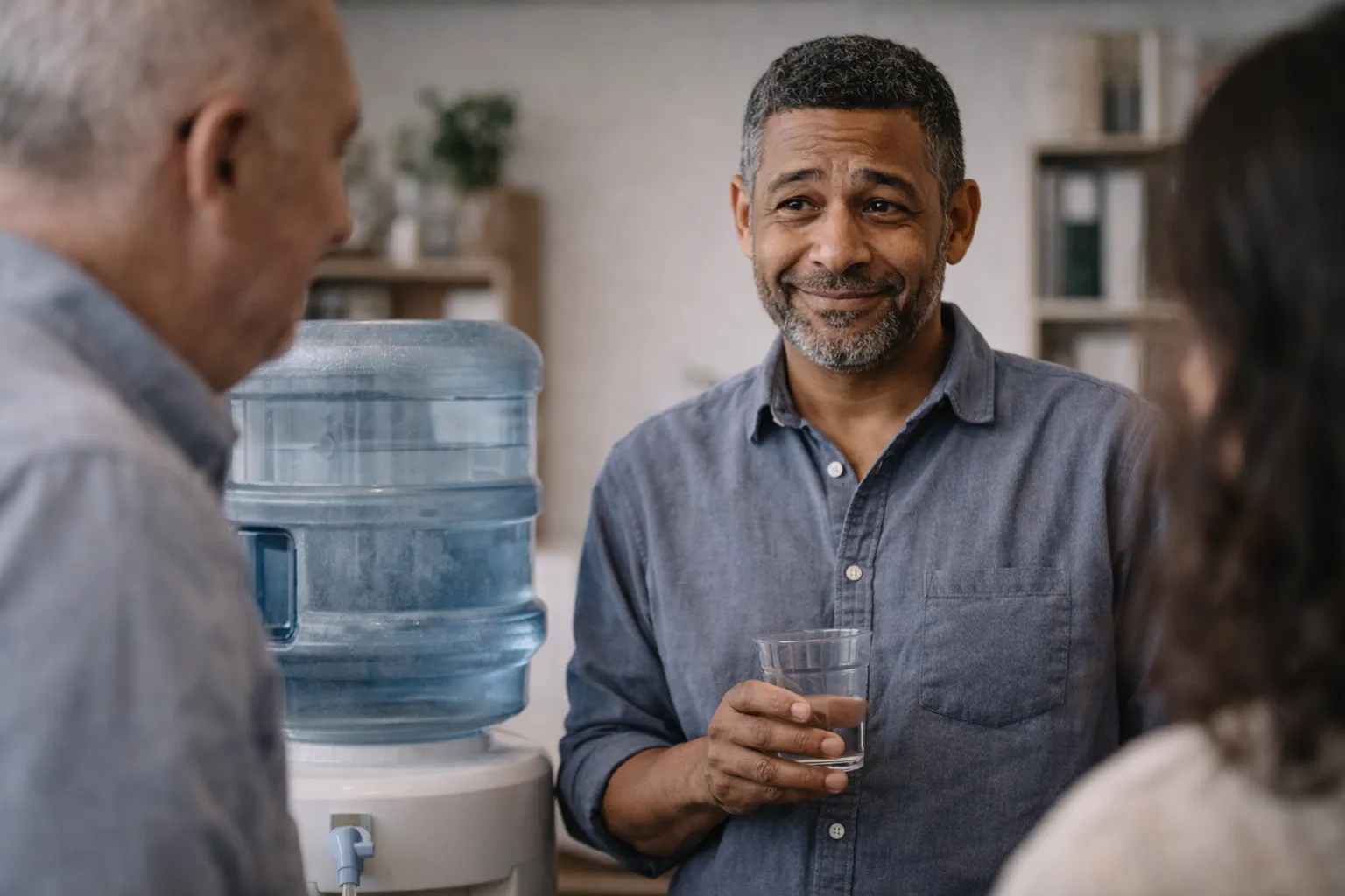 Professional reflecting on stable but unfulfilling career