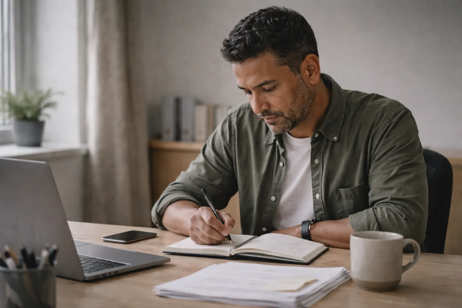 Professional taking small steps to rebuild confidence in career