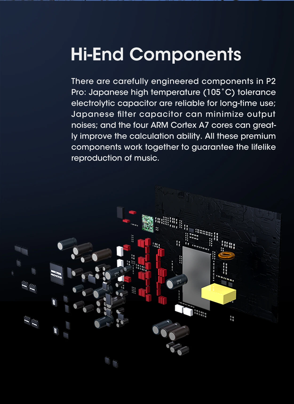 image of highend audio equipment (photography) for a music studio