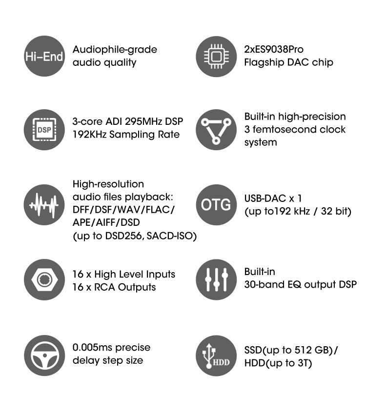 image of highend audio equipment (photography) for a music studio