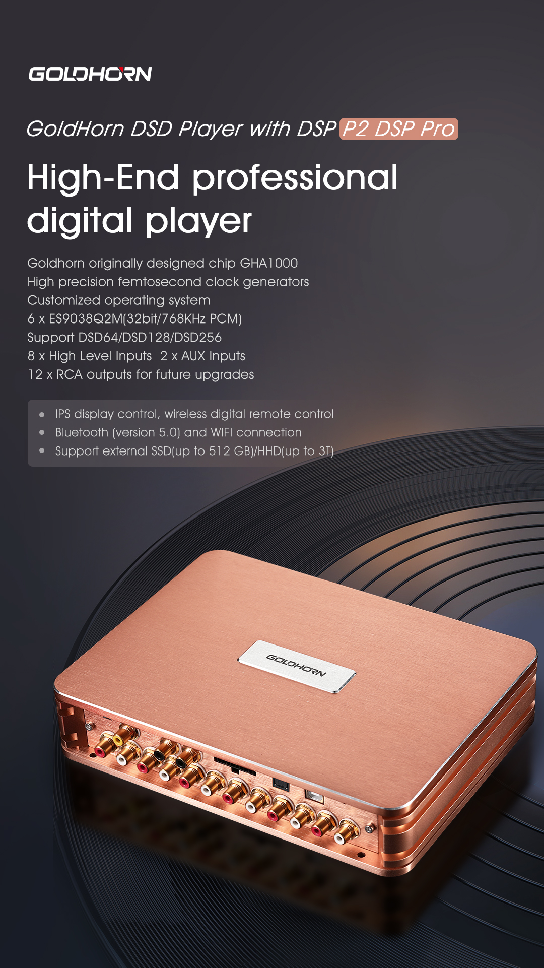 image of highend audio equipment (photography) for a music studio