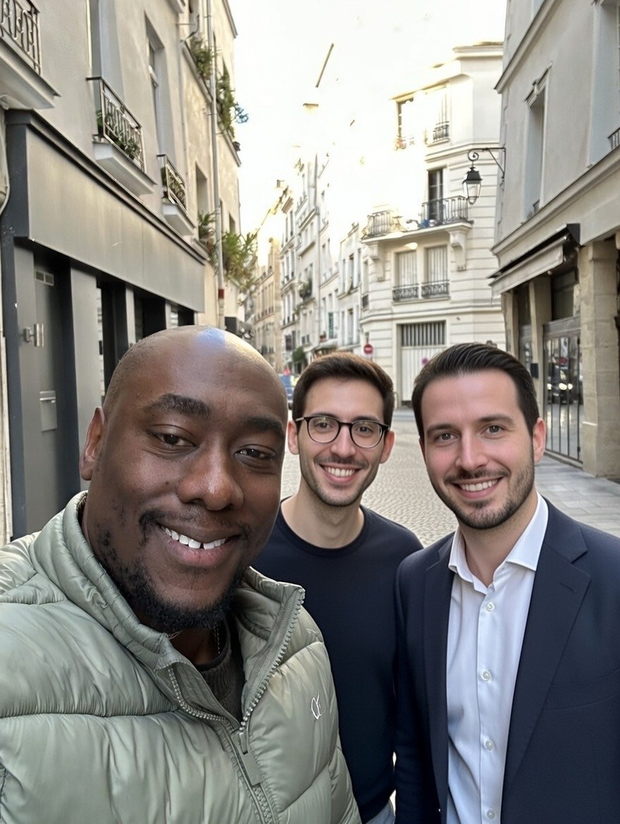 image of a teambuilding activity (for a consulting firm)