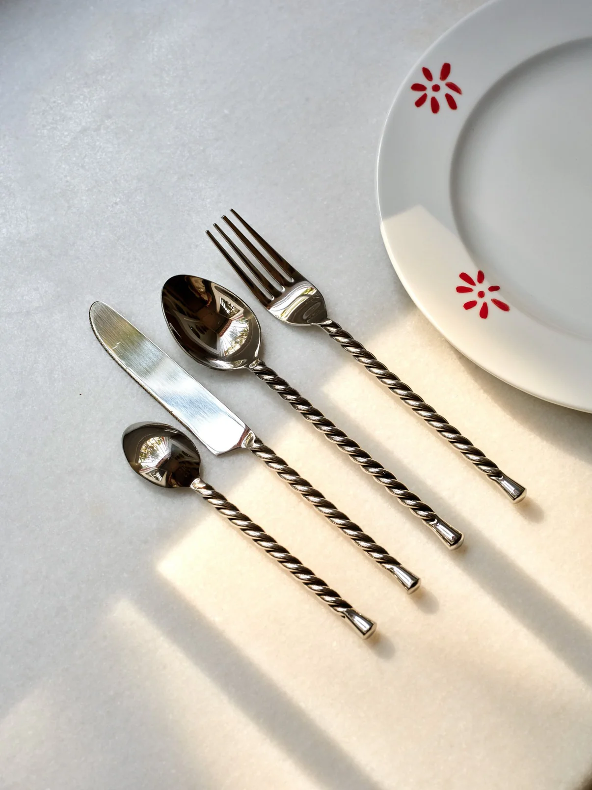 Cutlery Set Silver
