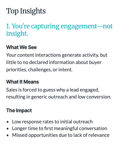Get insights