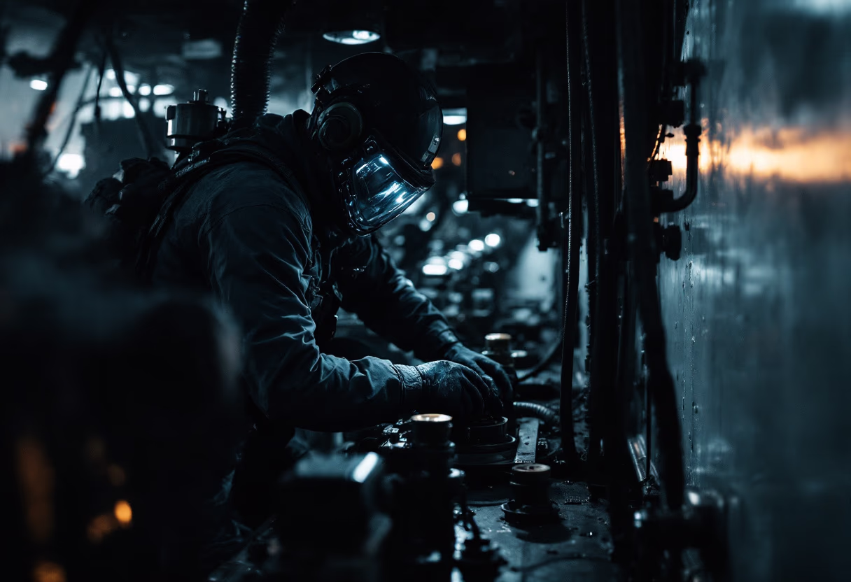 image of maritime vessel maintenance