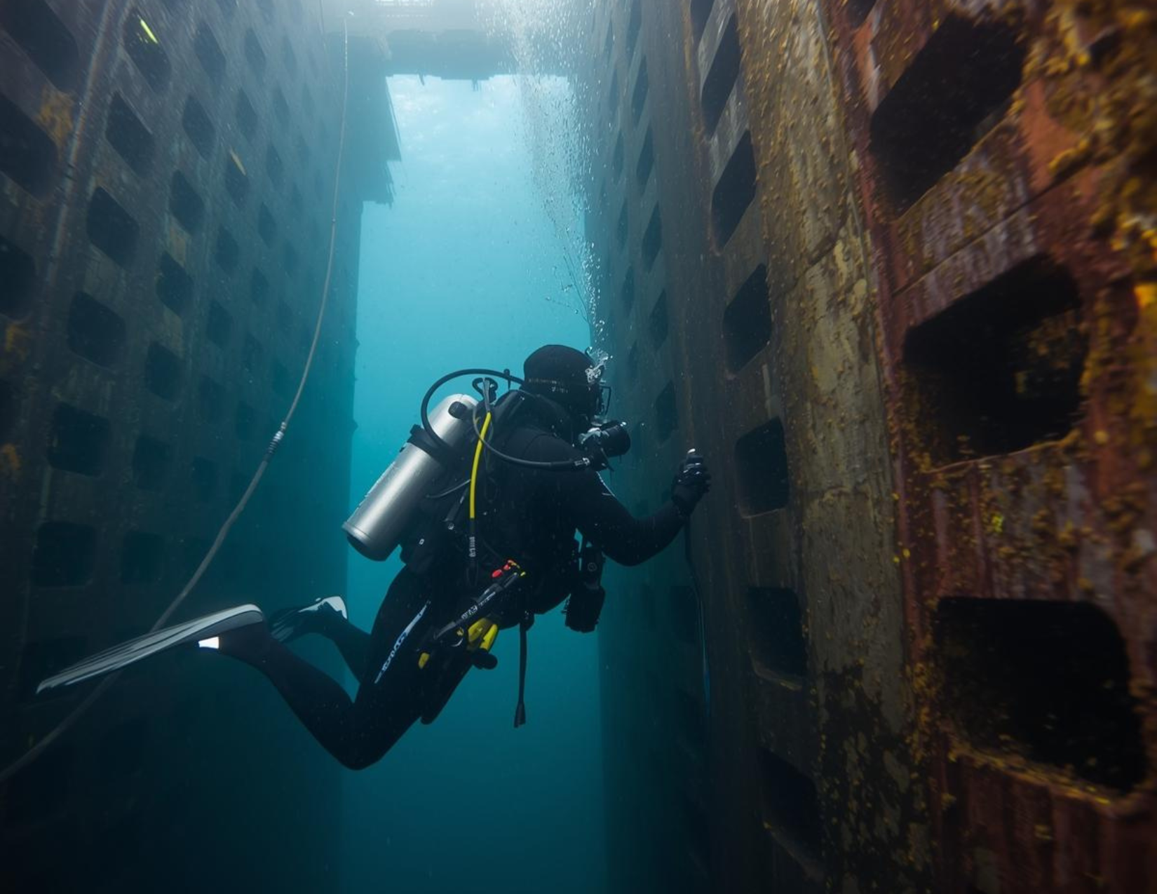 image of maritime vessel maintenance