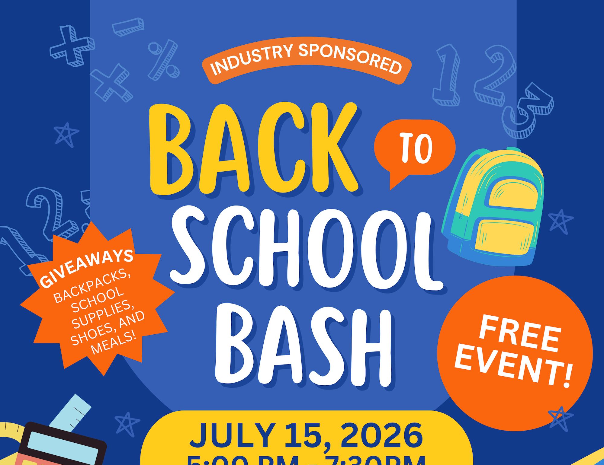 Back To School Bash