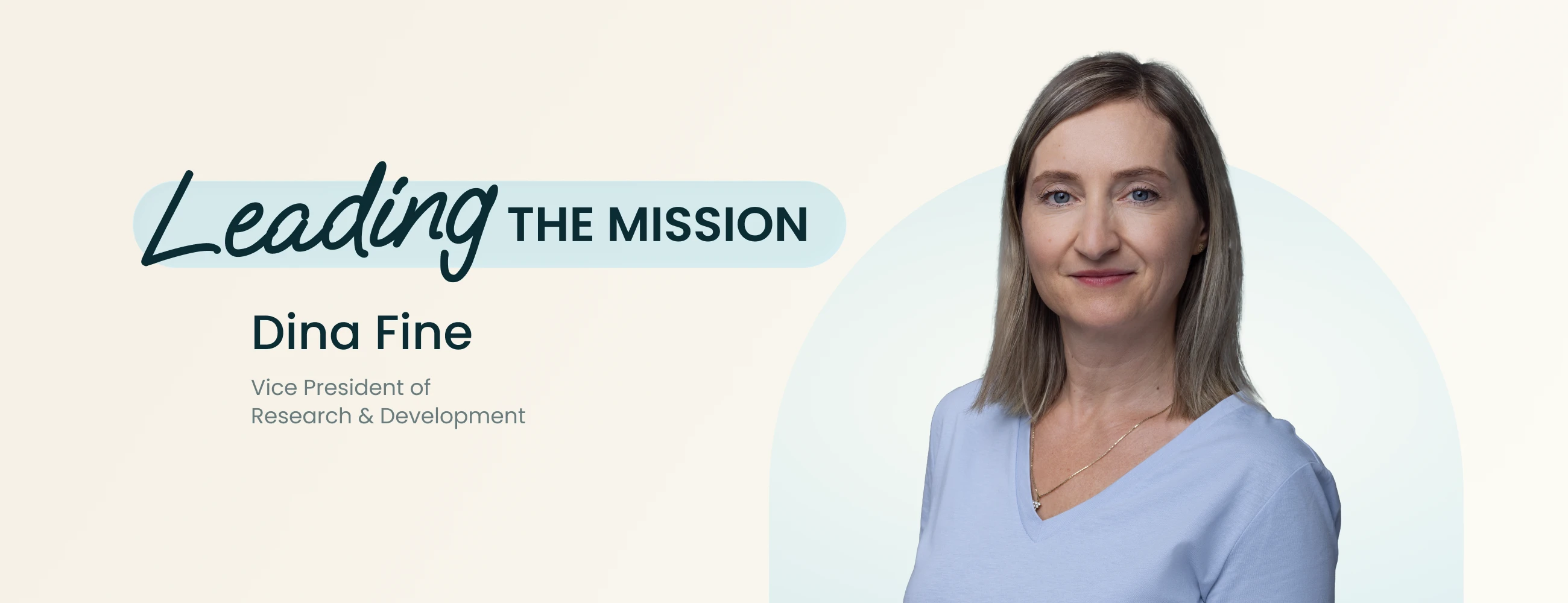 Leading the Mission:  Dina Fine on Building TailorMed's R&D Organization