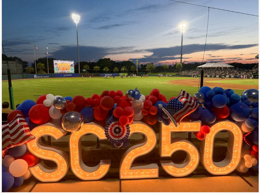 SC250 - Carolina Day RiverDogs Baseball Game and Drone Show