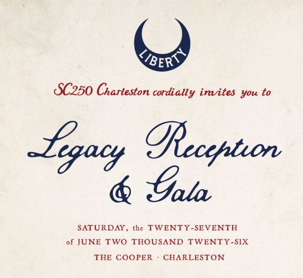 SC250 Charleston Legacy Reception & Gala