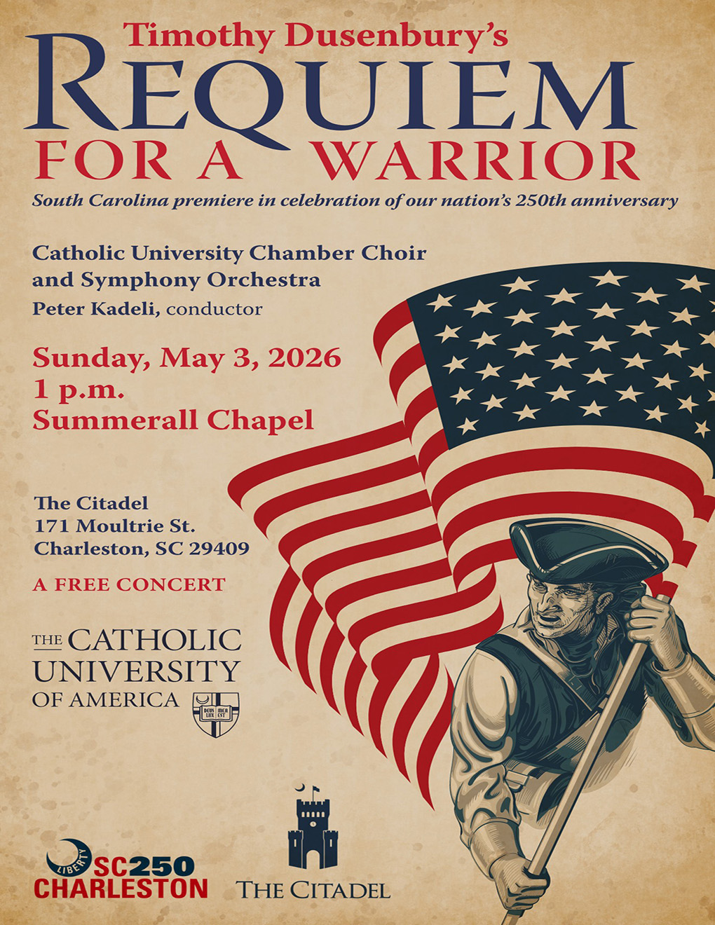 Timothy Dusenbury's Requiem for a Warrior