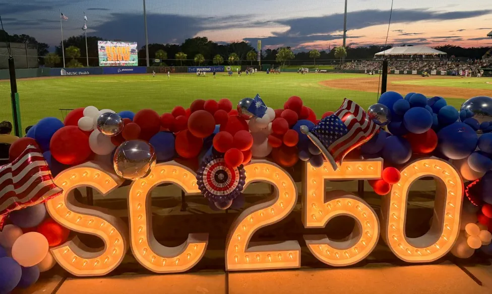 SC250 - Carolina Day RiverDogs Baseball Game and Drone Show