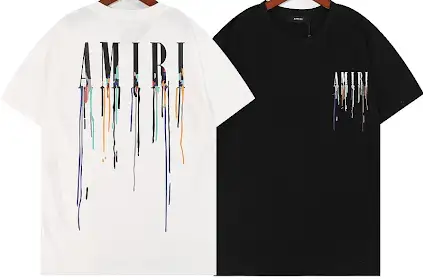 Amiri Dripping Paint Tee