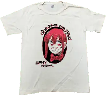 Jun Inagawa Empty Room 'God Save The Otaku' Anime Tee