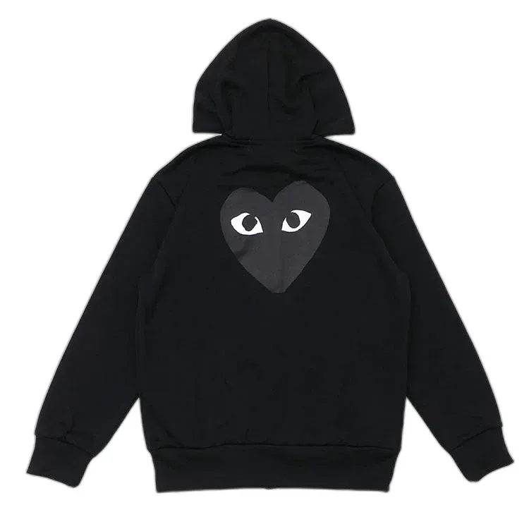 Comme des Gar������ons Heart Hoodies