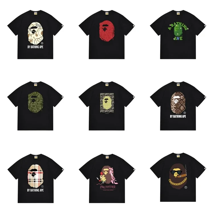 Bunch of Bape Graphic Tees