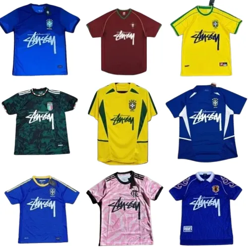 Bunch of St������ssy Football Jerseys