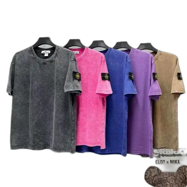 Stone Island Vintage Dyed Color Tees