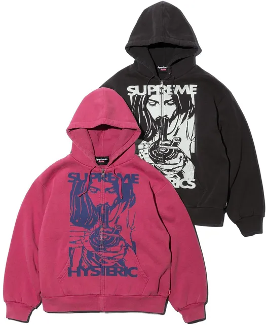 Supreme Hysteric Zip-Up Hoodie (2 Variants)