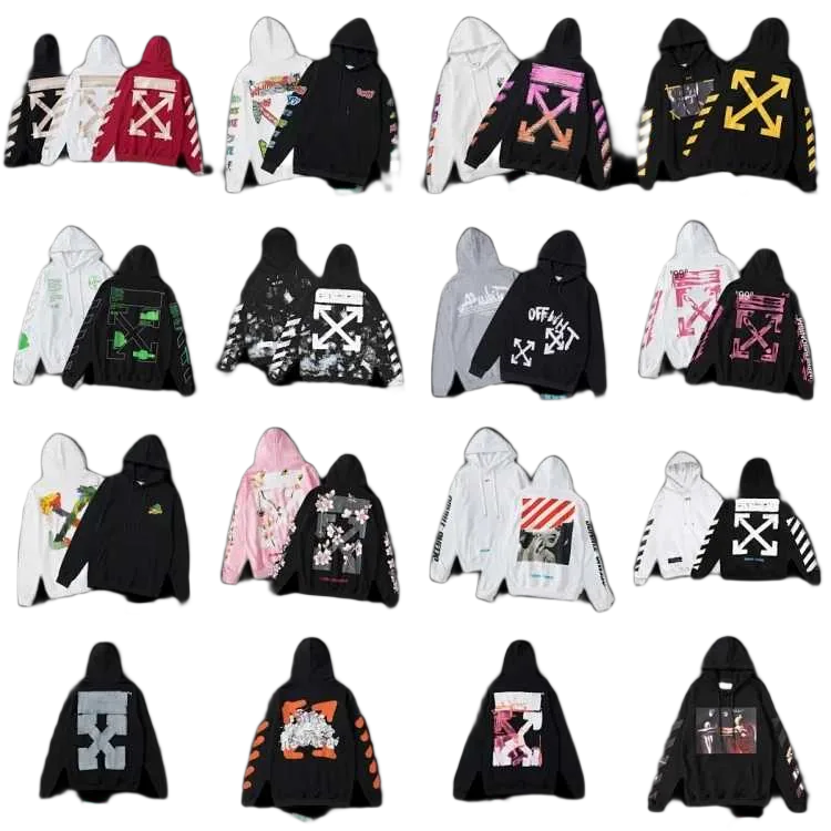 Bunch of Off-White Hoodies