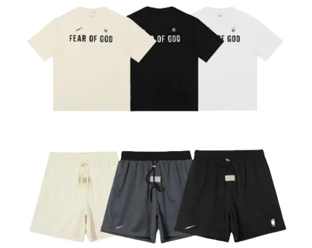 Fear of God x Nike NBA Essentials T-Shirt & Shorts