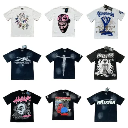Hellstar & Streetwear Graphic Tees (41 Variants)